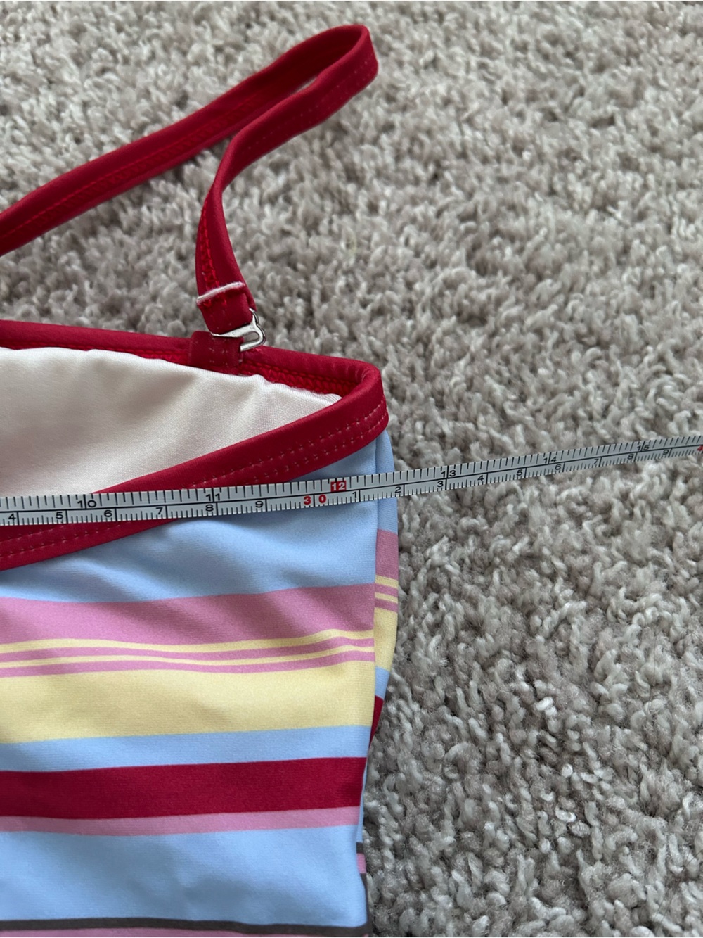 Girls' Striped Tankini Set - Multi Color - Picture 7 of 16